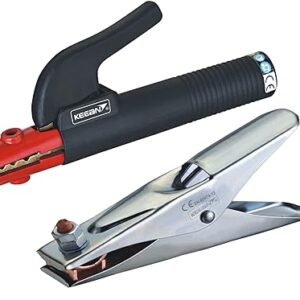 WELDING ELECTRODE HOLDER C-SERIES HEAVY DUTY EARTHING CLAMP COMBO 400AMP WITHOUT CABLE WIRE Get Best Price