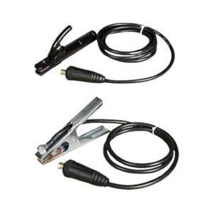 Generic 200A Welding Cable Set Electrode Holder Earth Clamp 2 Meter Pure Copper Cable 35–50mm Male Connector for Inverter Welding Machine Get Best Price