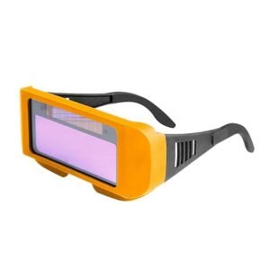Ingco Auto-Darkening Welding Glasses 95X31Mm Up To Dln 16 UV/Lr Protection Professional Eye Protection Solar Auto Darkening Welding Goggle