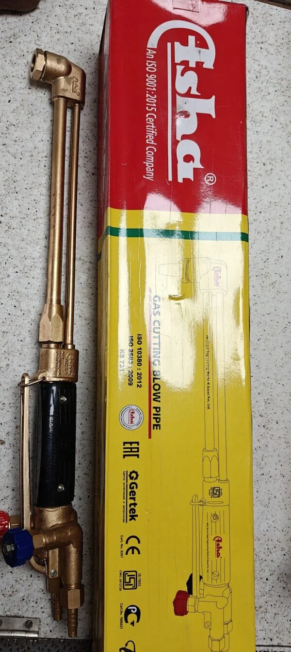 ASHA Heavy Duty ISI Gas Cutting Torch Blow Pipe Torch Gas Cutter For Lpg & Acetylene Smooth Cutting Full Heavy Duty Get Best Offer Price 3100/. Contact 9082404995