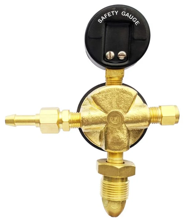 ATU ARC Single Stage Single Gauge Meter Oxygen Gas Regulator Brass Body Get Best Price 700/. Contact 9082404995 - Image 3