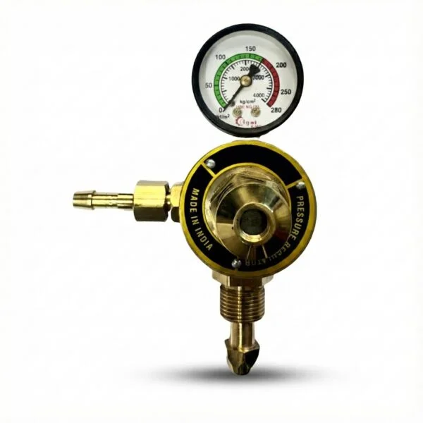ATU ARC Single Stage Single Gauge Meter Oxygen Gas Regulator Brass Body Get Best Price 700/. Contact 9082404995 - Image 2