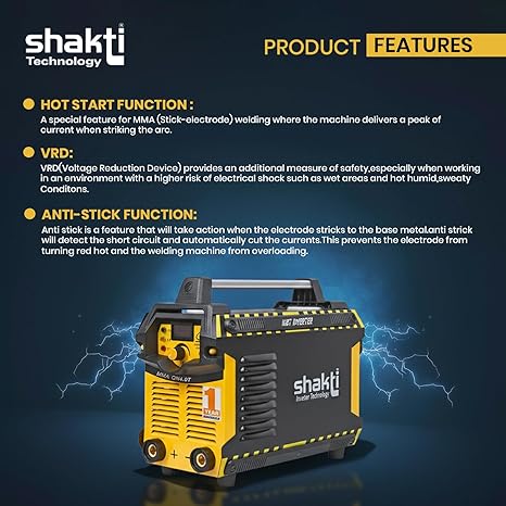 Shakti Technology Inverter Welding Machine 250Amps Single Phase With IGBT Technology -1-Year Warranty Best Offer Price 8900/. - Image 2