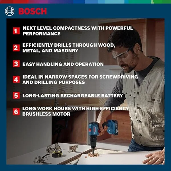 BOSCH GSB-185 for drilling wood sheet metal and driving screws Price 11000/. - Image 2