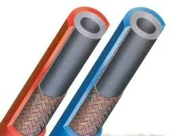 GANGA Rubber Gas Welding Hose Pipe ISI Mark For Gas Cutting Torch Heavy Duty Per Meter Price - Image 3