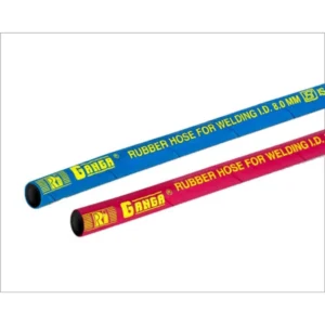 GANGA Rubber Gas Welding Hose Pipe ISI Mark For Gas Cutting Torch Heavy Duty Per Meter Price