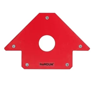 Homdum 4inch Multiangle magnetic welding holder clamps arrow type square with 22kg strong magnet pull for accurate alignment in fabrication works pack