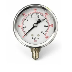 IONIX water pressure gauge pressure gauge to check water pressure pressure meter for water pump Pressure gauge Accurate 2.5 inch Large display 21 Kg Down Entry