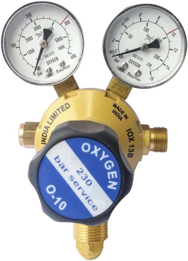 IOX-63B IOX 13B ESAB Single Stage Double Gauge Oxygen Regulators Get Best Price - Image 2