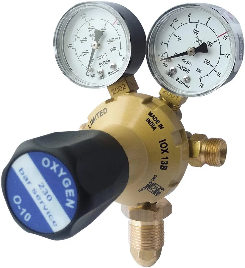 IOX-63B IOX 13B ESAB Single Stage Double Gauge Oxygen Regulators Get Best Price - Image 5