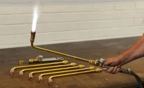 KASHMIR FULL BRASS Heating Torch With Burnal No 06 Big Size Gas Welding Product For LPG Cylinder Heavy Duty Get Best Price 1660 - Image 5