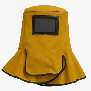 Leather Welding Hood Solar Auto-Darkening Helmet Full Head Neck Protection For Welding Sparks Get Best Price 2250/.