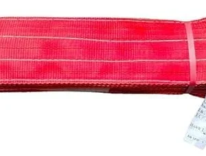 Lifting Belt Polyester Webbing Sling Belt 5-Ton 5000 kg Load Capacity for Lifting and Pulling Vehicle Red Color 2meter Best Offer Price 1100/.
