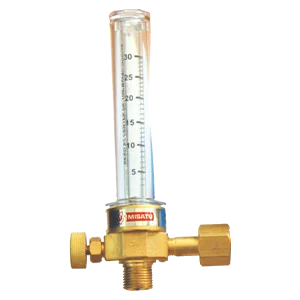 MISATU Argon Co2 Flow Meter For Gas Welding Brass Body Unbreakable Tube Glass Best Price 560/.