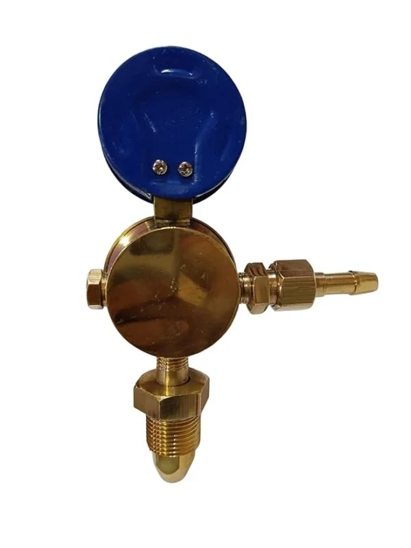 OXYGEN Single Stage Single Gauge Meter Gas Regulator A-One Prestige Brass Body Get Best Price Contact 9082404995 - Image 2