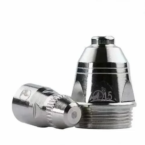 P-80 Plasma Nozzle Black Wolf Cutting Consumable Cutter Torch Nozzle Tips Electrode 1.5 mm Nozzle+Electrode CUT 80-100 AMP Plasma Cutting Torch 10Pcs Set Price 1100/. - Image 3