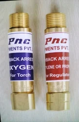 PNC Flash Back Arrestor NRV For Gas Cutting Torch & For Regulator Per Set Get Best Price 550/.