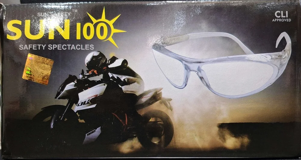 SUN-100 Goggle White Hero Style Goggle Frame Type Nylon Get Best Price Contact 9082404995 - Image 2