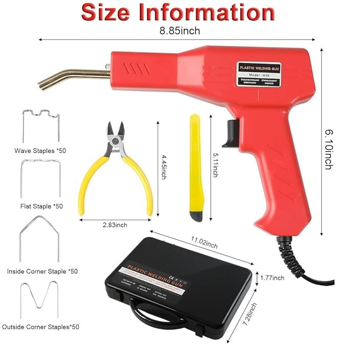 Serplex® 50W Plastic Welding Kit 200Pcs Staples Get Best Price Contact 9082404995 - Image 2