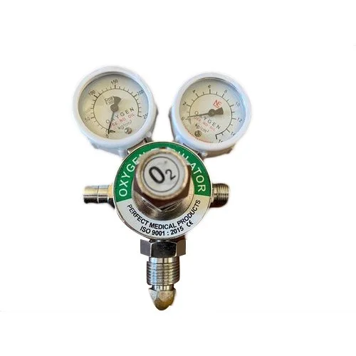 TMP-MOX OXYGEN Single Stage Double Gauge Regulator For Medical-Hosptial Use Heavy Duty Get Best Offer Price 1350/.