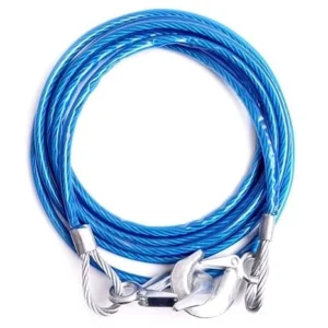 VRT Car Towing CableTowing Rope 4Meter Stainless Steel Wire for All Cars Vehicals with Both Side Hooks Tow Capacity 5-Ton Get Best Price 700/.