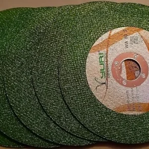 YURI Green Wheel 107 x 1 0 x 16 WA 60 Professional Cutting Wheels 4″ (Pack of 5) Price 60/.
